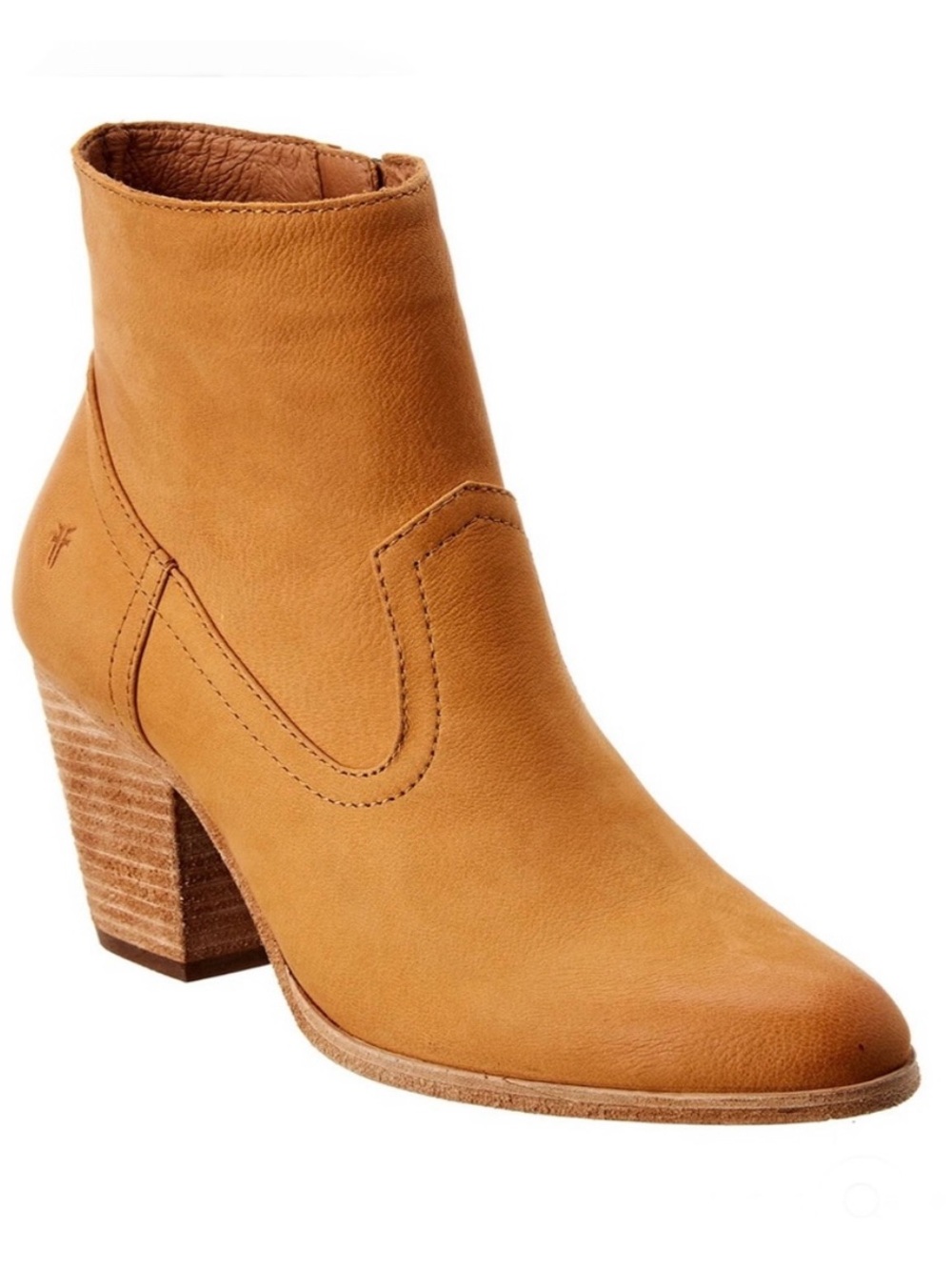 Frye Women's Essa Leather Bootie in Sand 8.5